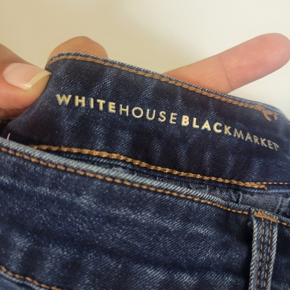 White House/ Black Market  Embroidered Women's Jeans - Picture 8 of 8